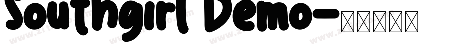 Southgirl Demo字体转换